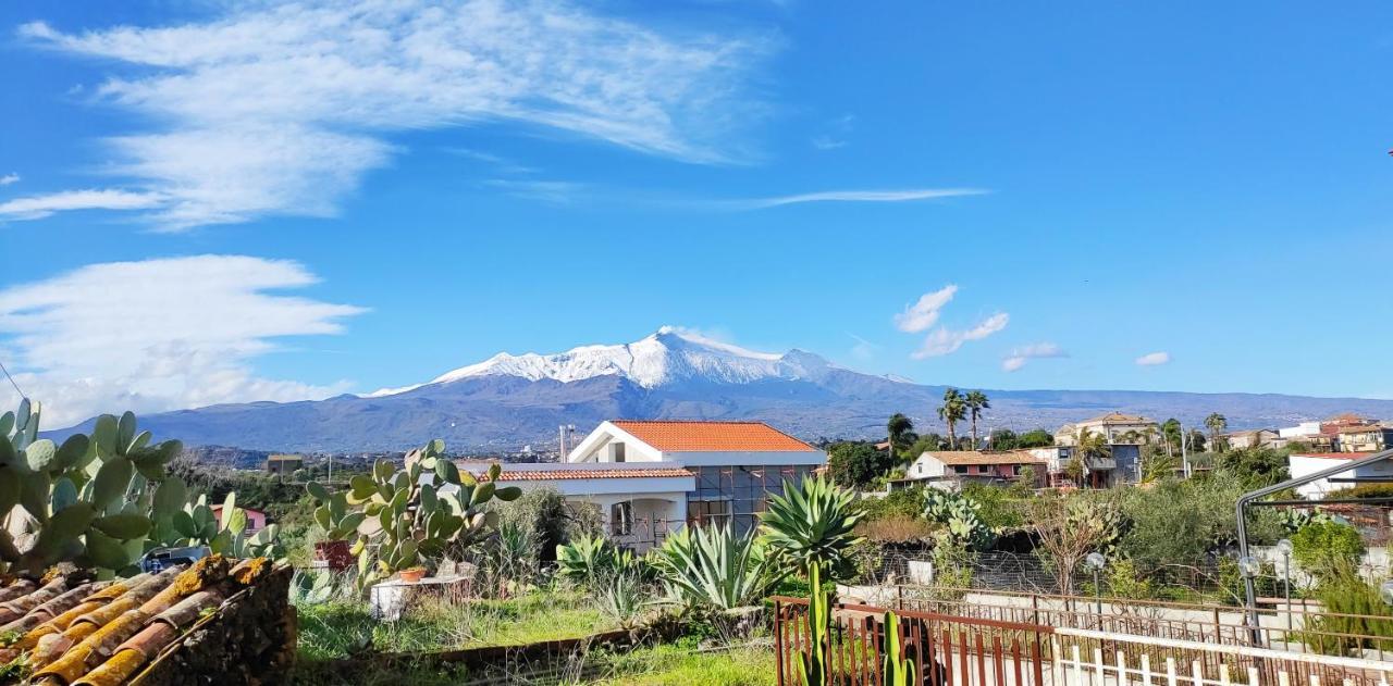 Casa Del Sole Con Vista Sull'Etna A 200 Mt Dal Mare Villa Acireale Bagian luar foto