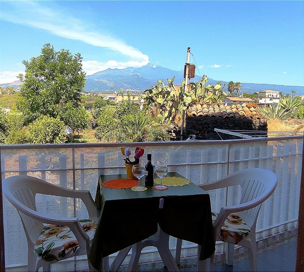 Casa Del Sole Con Vista Sull'Etna A 200 Mt Dal Mare Villa Acireale Bagian luar foto